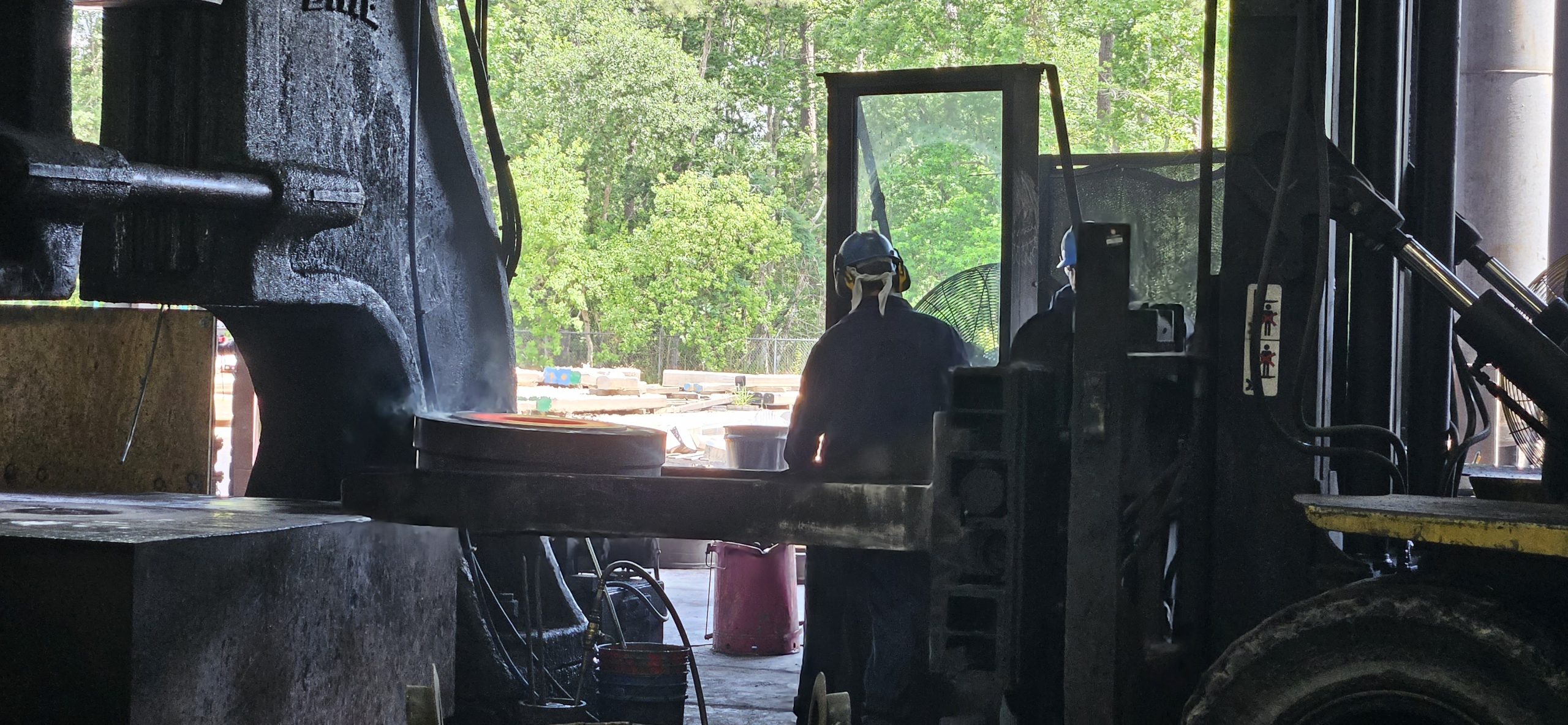 Forging operations at STELVERA FORGE S.p.A.