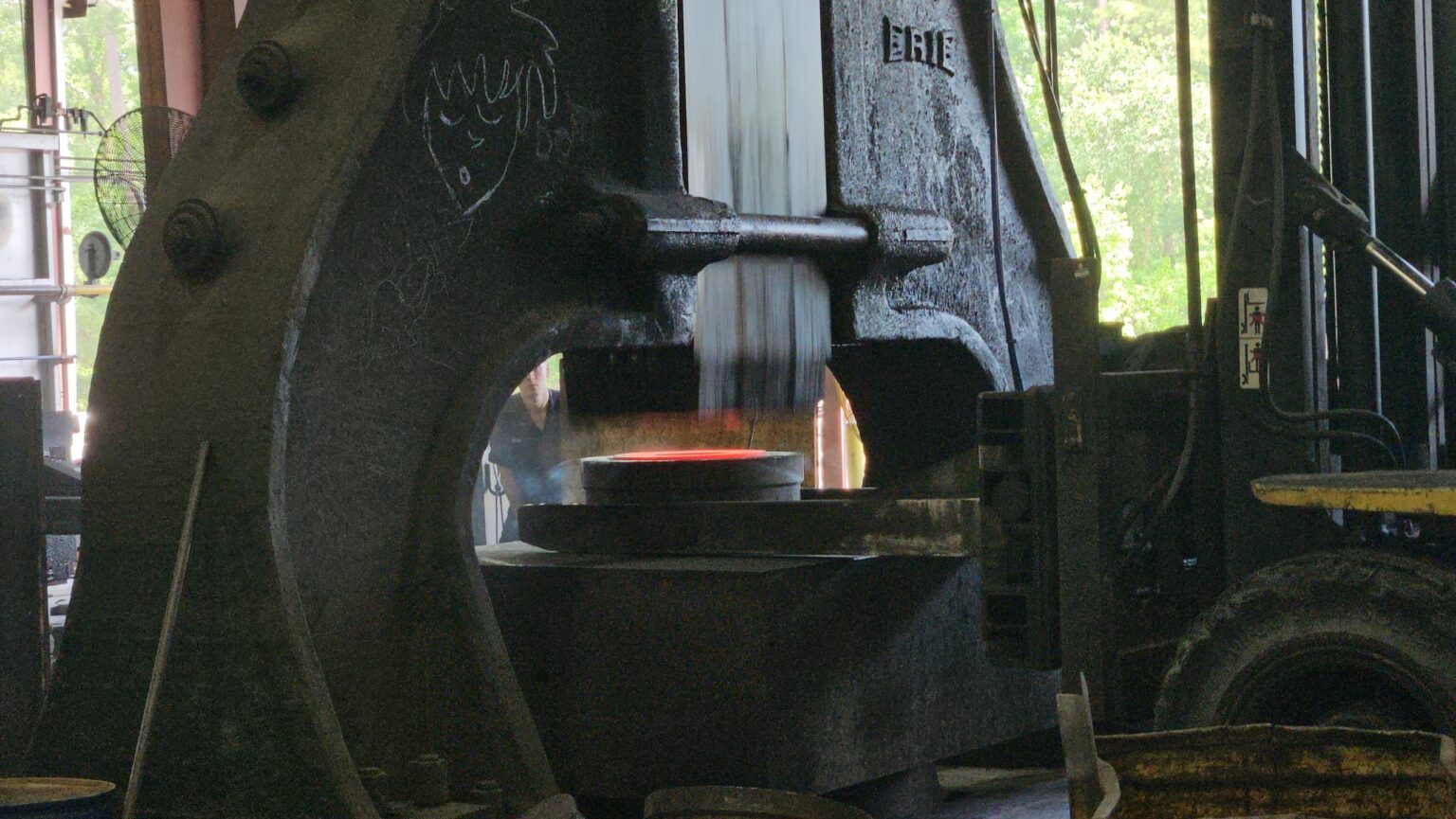 Forging production at STELVERA FORGE S.p.A.